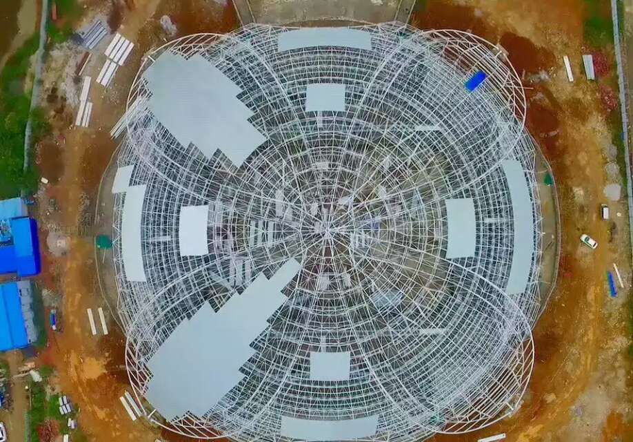 北票体育馆网架